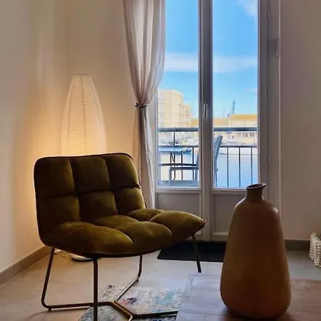 La Criee-sublime T4 Vue Sur Les Quais, Climatise Apartament Sète